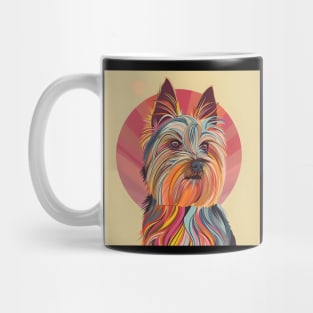 Silky Terrier in 70's Mug